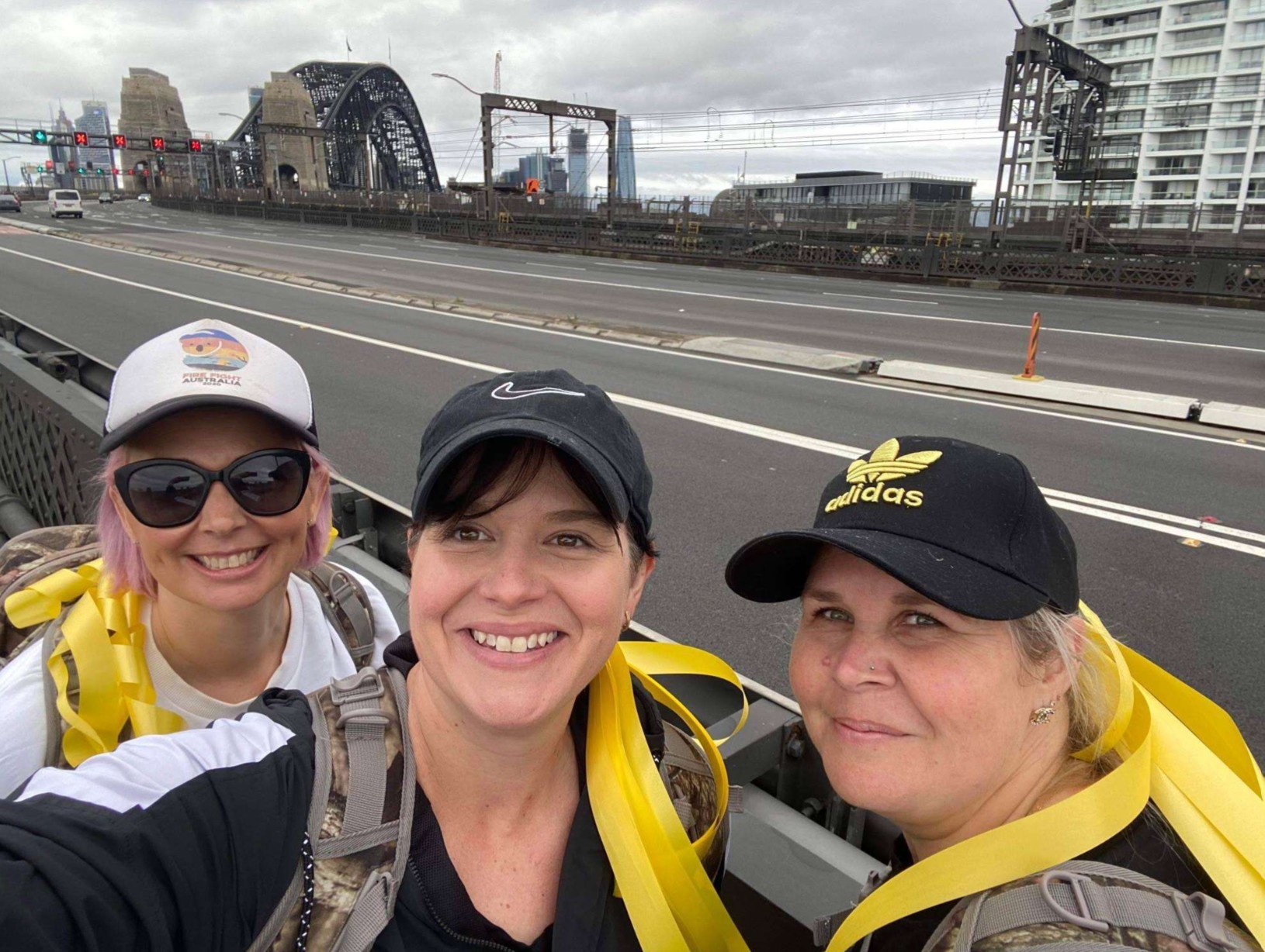 Alison doing the 7 Bridges Walk